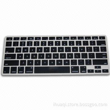 Silicone Keyboard Cover for Apple's MacBook with Perfectly Fit, Double Color and Durable